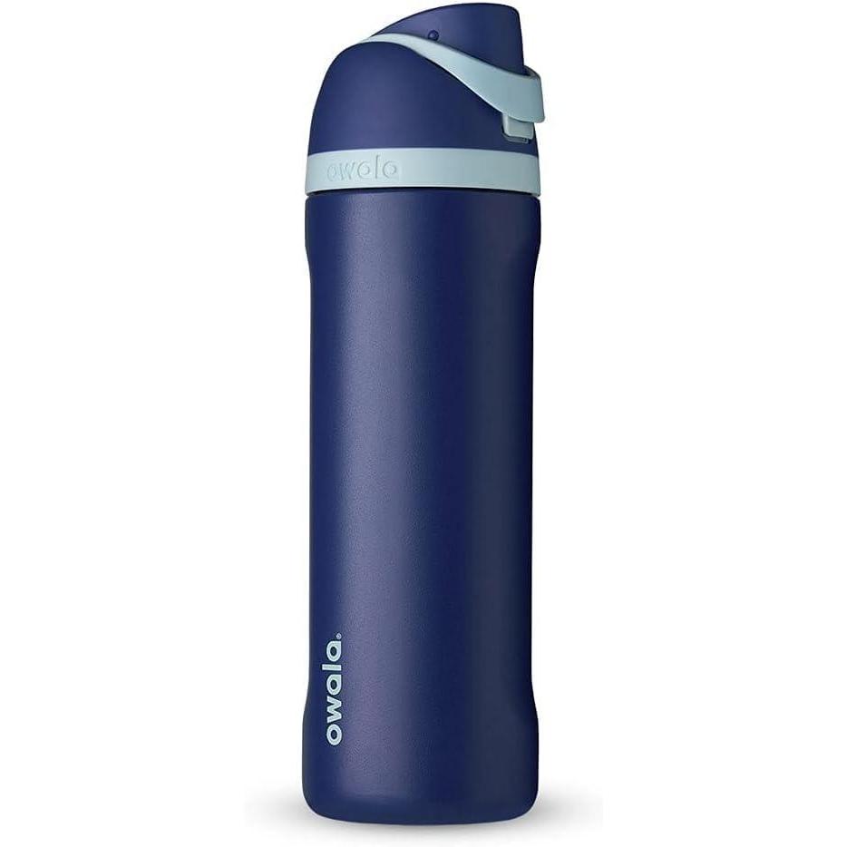 imageOwala Harry Potter FreeSip Insulated Stainless Steel Water Bottle with Straw BPAFree Sports Water Bottle Great for Travel 24 Oz Ravenclaw