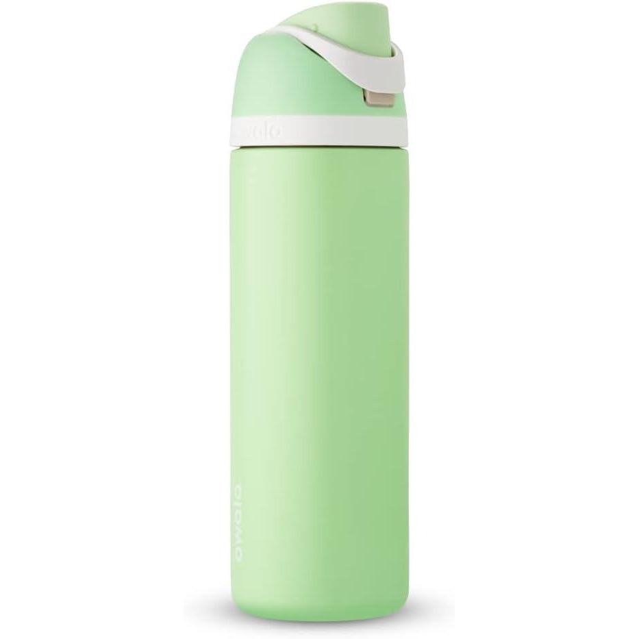 imageOwala Star Wars FreeSip Insulated Stainless Steel Water Bottle with Straw for Sports and Travel BPAFree 24Ounce Stronger Than You Think