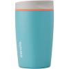 imageOwala SmoothSip Slider Stainless Steel Insulated Travel Mug 100 Leak Proof For Hot and Cold Drinks Travel Friendly with Sliding Lock Lid 12oz BPA Free Leak Proof PinkTan DaybreakBeachy Breeze