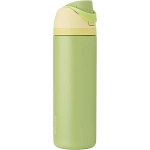 Owala Disney Princess FreeSip Insulated Stainless Steel Water Bottle with Straw for Sports and Travel, BPA-Free Sports Water Bottle, 24 oz, Tiana