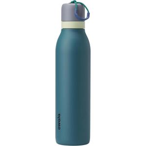 Owala FreeSip Twist Insulated Stainless Steel Water Bottle with Straw for Sports and Travel, BPA-Free, 24-oz, Angel Food Cake(Denim)