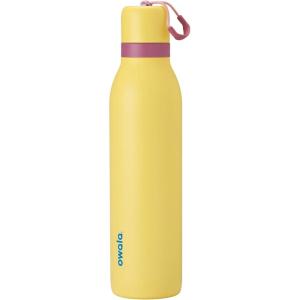 Owala FreeSip Twist Insulated Stainless Steel Water Bottle with Straw for Sports and Travel, BPA-Free, 24-oz, Blue Blue Jay(High Noon)