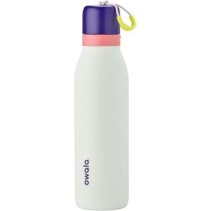 Owala FreeSip Twist Insulated Stainless Steel Water Bottle with Straw for Sports and Travel, BPA-Free, 24-oz, Blue Blue Jay(Misty Horizons)