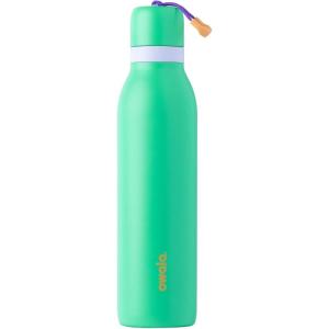 Owala FreeSip Twist Insulated Stainless Steel Water Bottle with Straw for Sports and Travel, BPA-Free, 24-oz, Blue Blue Jay(Sweet Pea)
