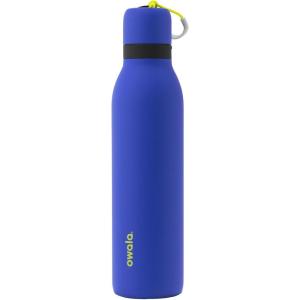 Owala FreeSip Twist Insulated Stainless Steel Water Bottle with Straw for Sports and Travel, BPA-Free, 24-oz, Blue Blue Jay(Vigilante)