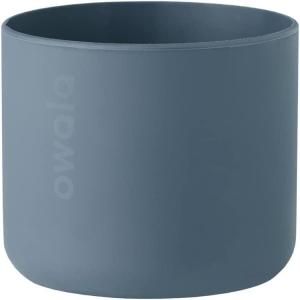 Owala Silicone Water Bottle Boot, Anti-Slip Protective Sleeve Cover for 24-oz FreeSip, Twist, and Flip Stainless Steel Water Bottles, Aqua(Blue)