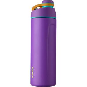Owala Twist Insulated Stainless Steel Water Bottle for Sports and Travel, BPA-Free, 32-Ounce, Hyper Flamingo(Hint of Grape)
