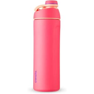 Owala Twist Insulated Stainless Steel Water Bottle for Sports and Travel, BPA-Free, 32-Ounce, Hyper Flamingo(Hyper Flamingo)