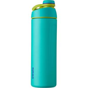 Owala Twist Insulated Stainless Steel Water Bottle for Sports and Travel, BPA-Free, 32-Ounce, Hyper Flamingo(Neon Basil)