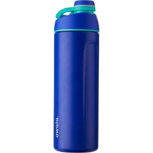 Owala Twist Insulated Stainless Steel Water Bottle for Sports and Travel, BPA-Free, 32-Ounce, Hyper Flamingo(Smooshed Blueberry)